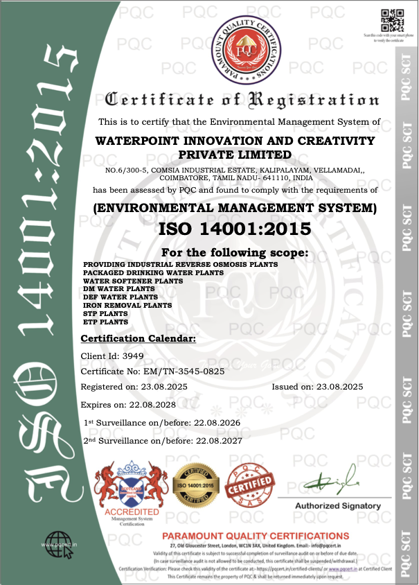 ISO 14001:2015 Environmental Management System